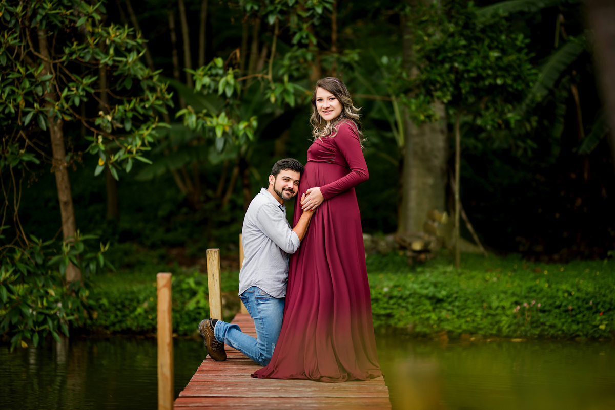Ensaio Gestante Pousada Vale das Orquídeas Lavrinhas SP