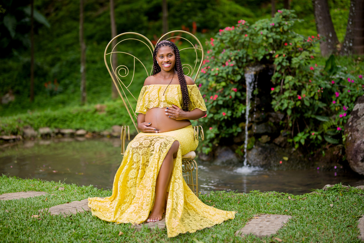 Ensaio Gestante Pousada Vale das Orquídeas Lavrinhas SP