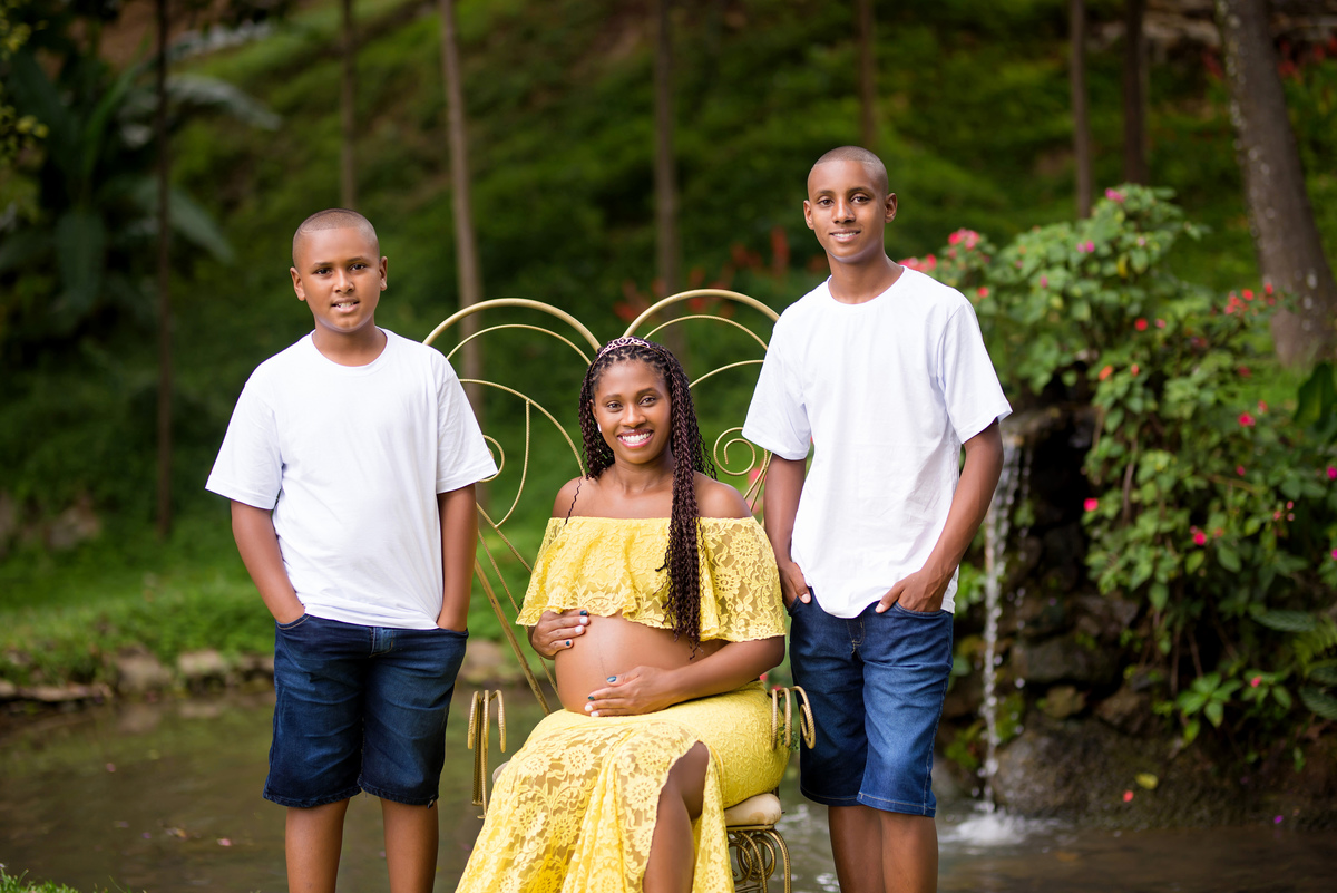 Ensaio Gestante Pousada Vale das Orquídeas Lavrinhas SP