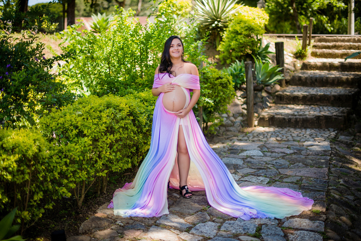 Ensaio Gestante Hotel Recanto das Hortênsias Passa Quatro MG