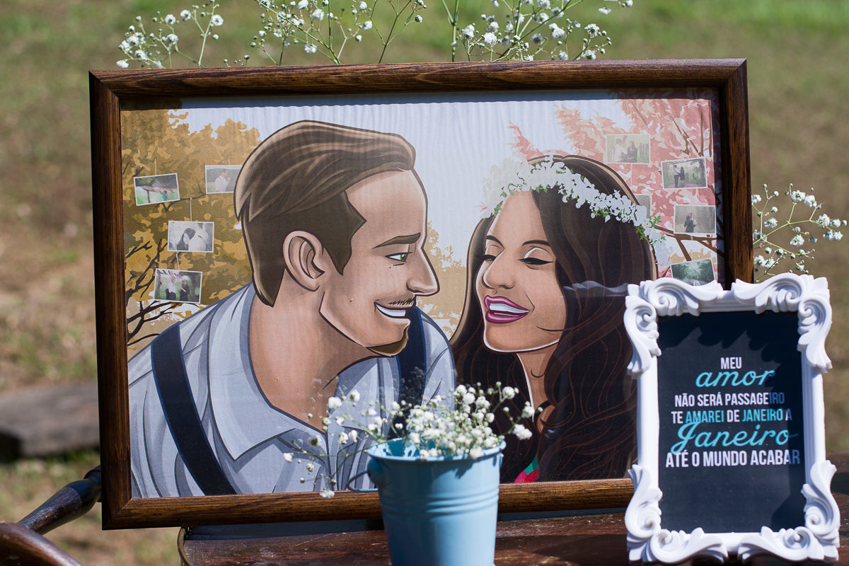 detalhes da decoração casamento em São José dos Campos por Alice Casaes
