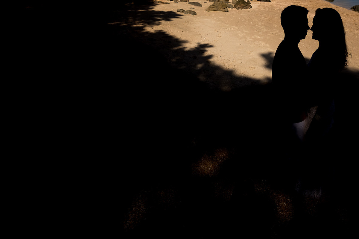 ensaio pre casamento silhueta guarujá praia das conchas alice casaes fotografia