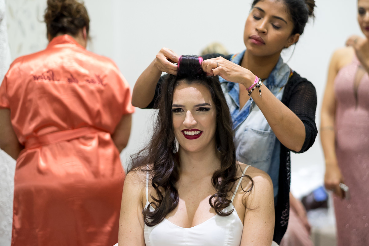 penteado da noiva espaço atmosphera