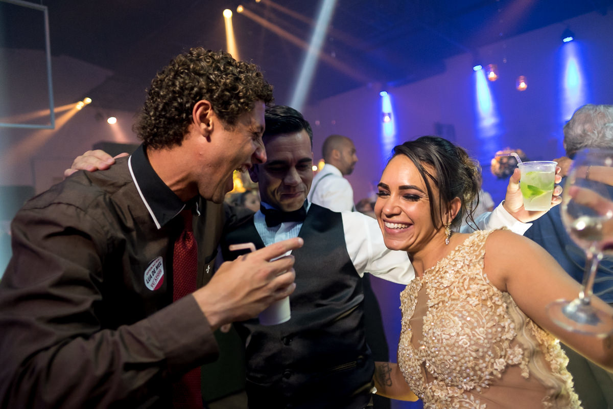 dançando com o noivo