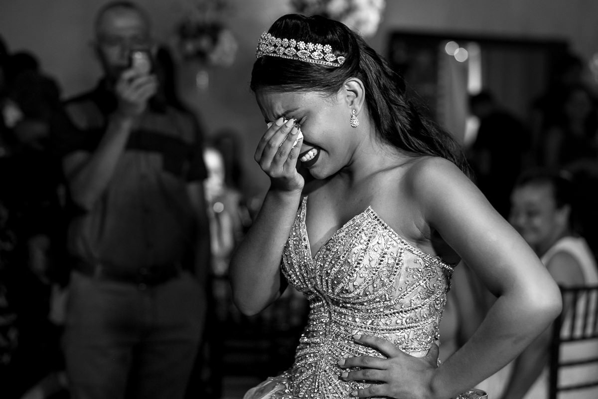 emocão da debutante