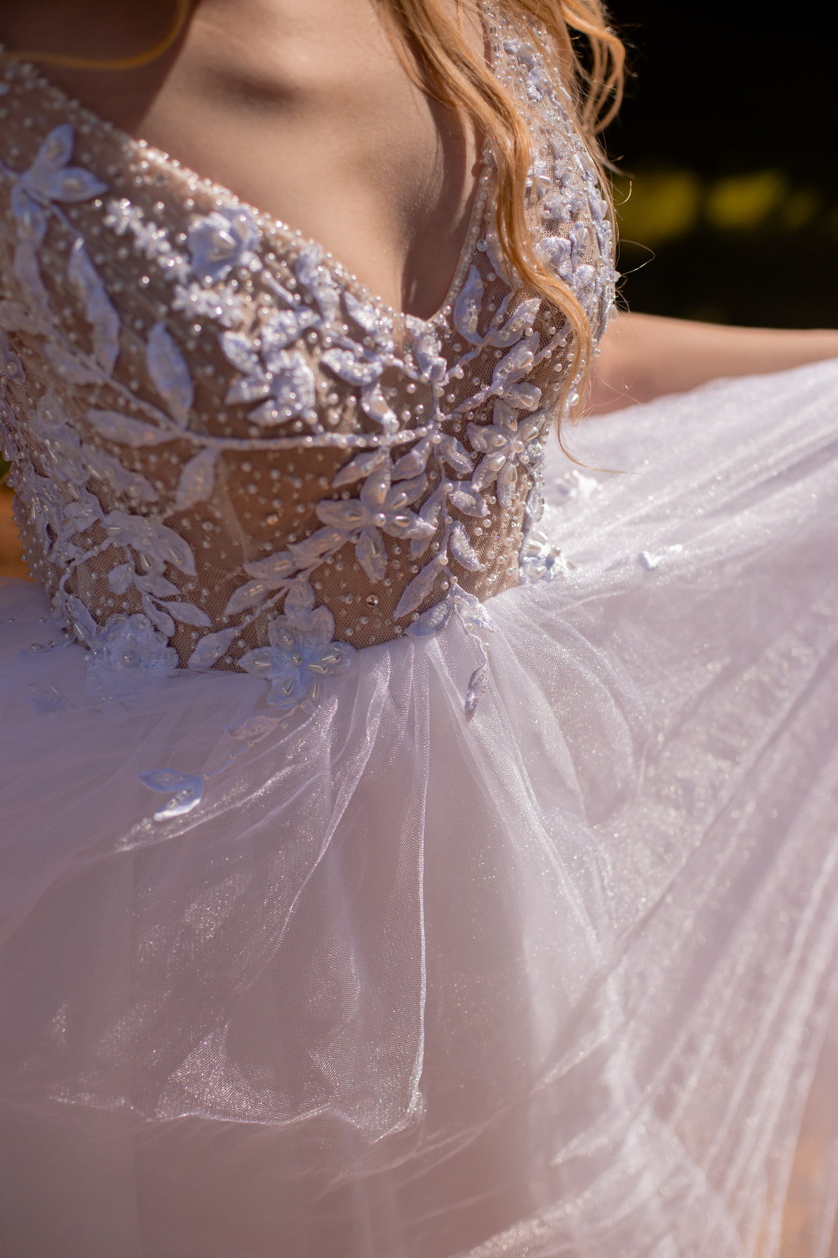 vestido branco florido
