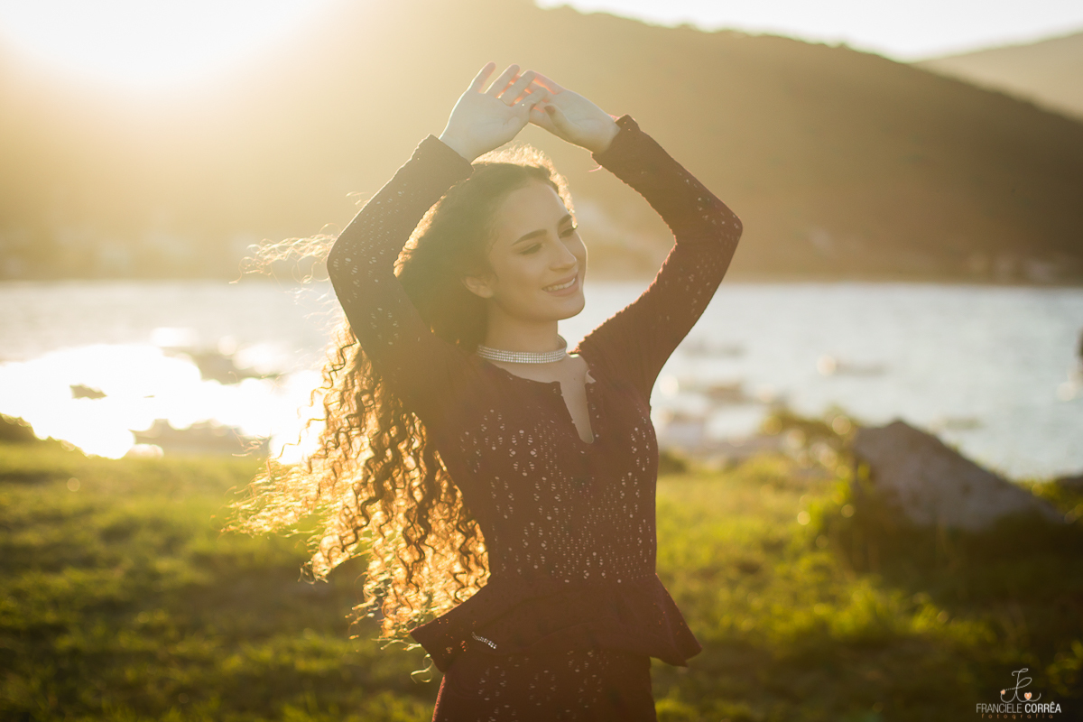 Sessão pré 15 anos no sul da ilha em Floripa