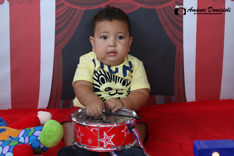 Ensaio Smash the cake Matheus