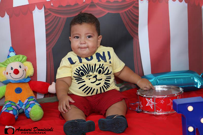 Ensaio Smash the cake Matheus