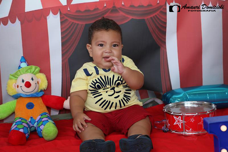 Ensaio Smash the cake Matheus