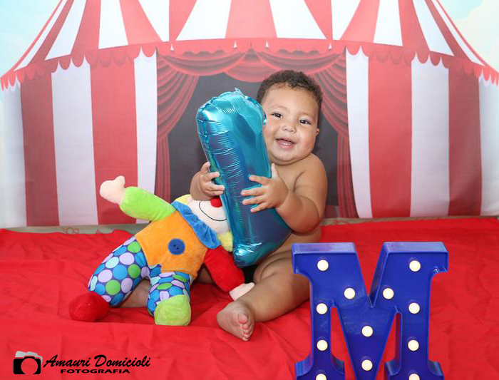 Ensaio Smash the cake Matheus