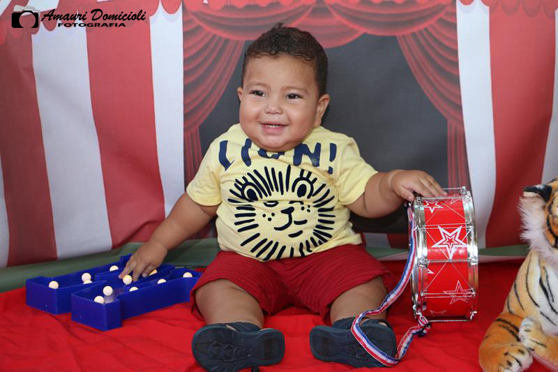 Ensaio Smash the cake Matheus