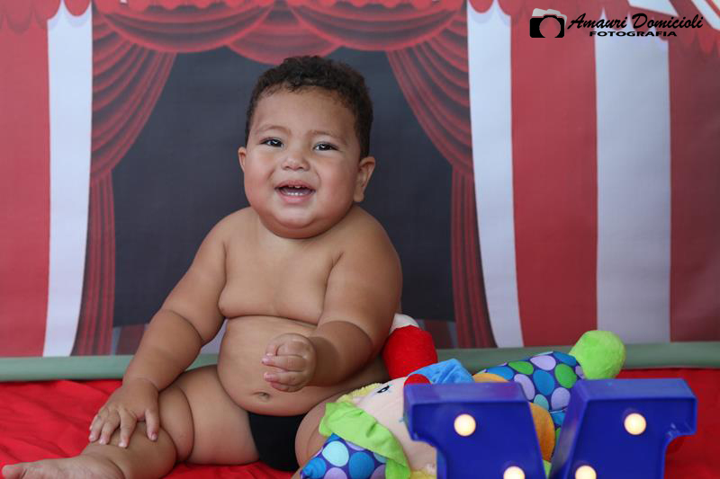 Ensaio Smash the cake Matheus