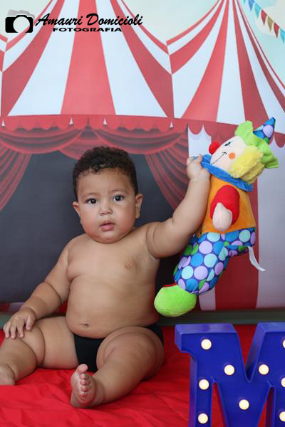 Ensaio Smash the cake Matheus