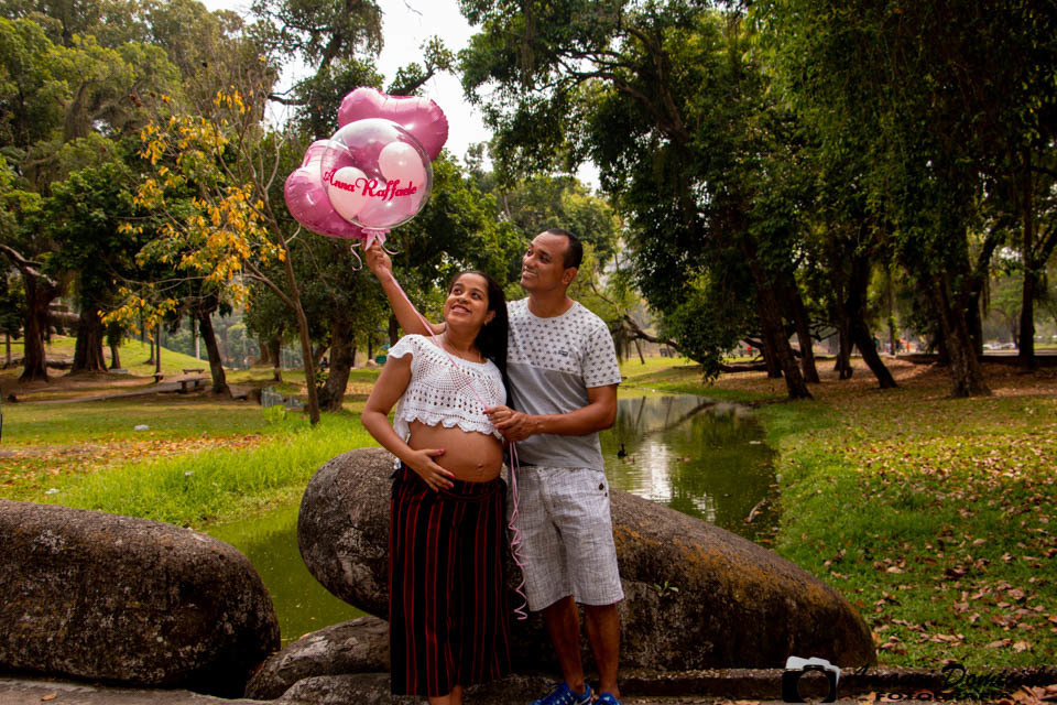 Ensaio Gestante - Quinta da Boa Vista - Rio de Janeiro - Renata 