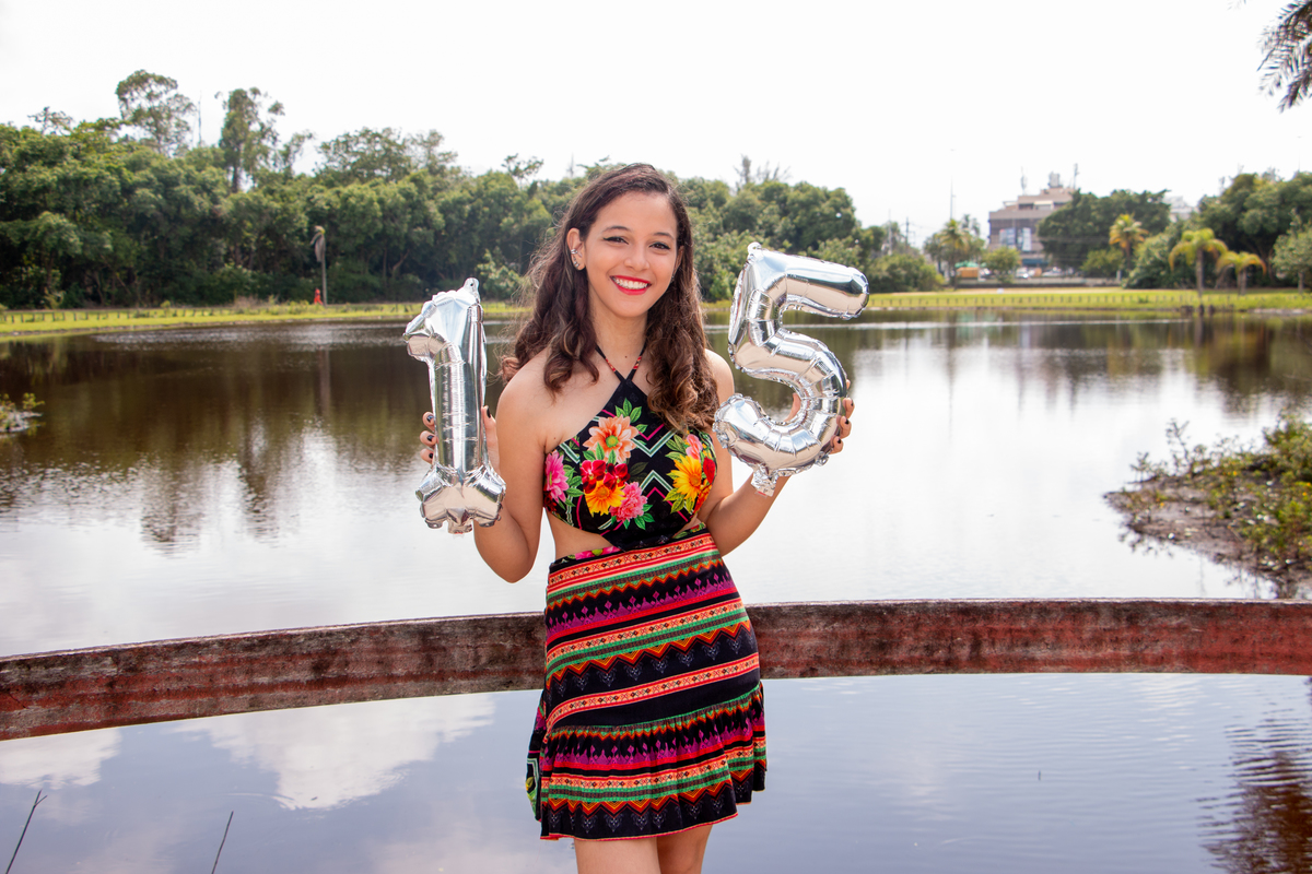 Ensaio 15 anos - Bosque da Barra - Rio de Janeiro - Martha