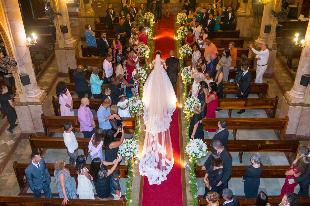 Casamento Igreja Sagrado Coração de Jesus - Meier - RJ