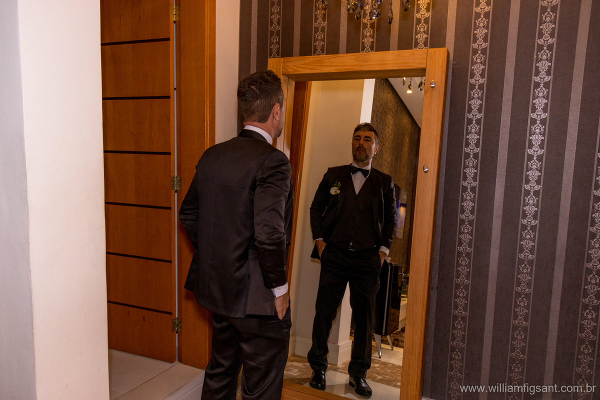 Making of noivo Casa de festa Elite