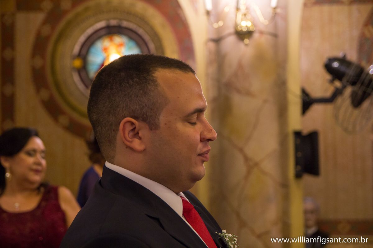 cerimônia de casamento paróquia sagrado coração de jesus