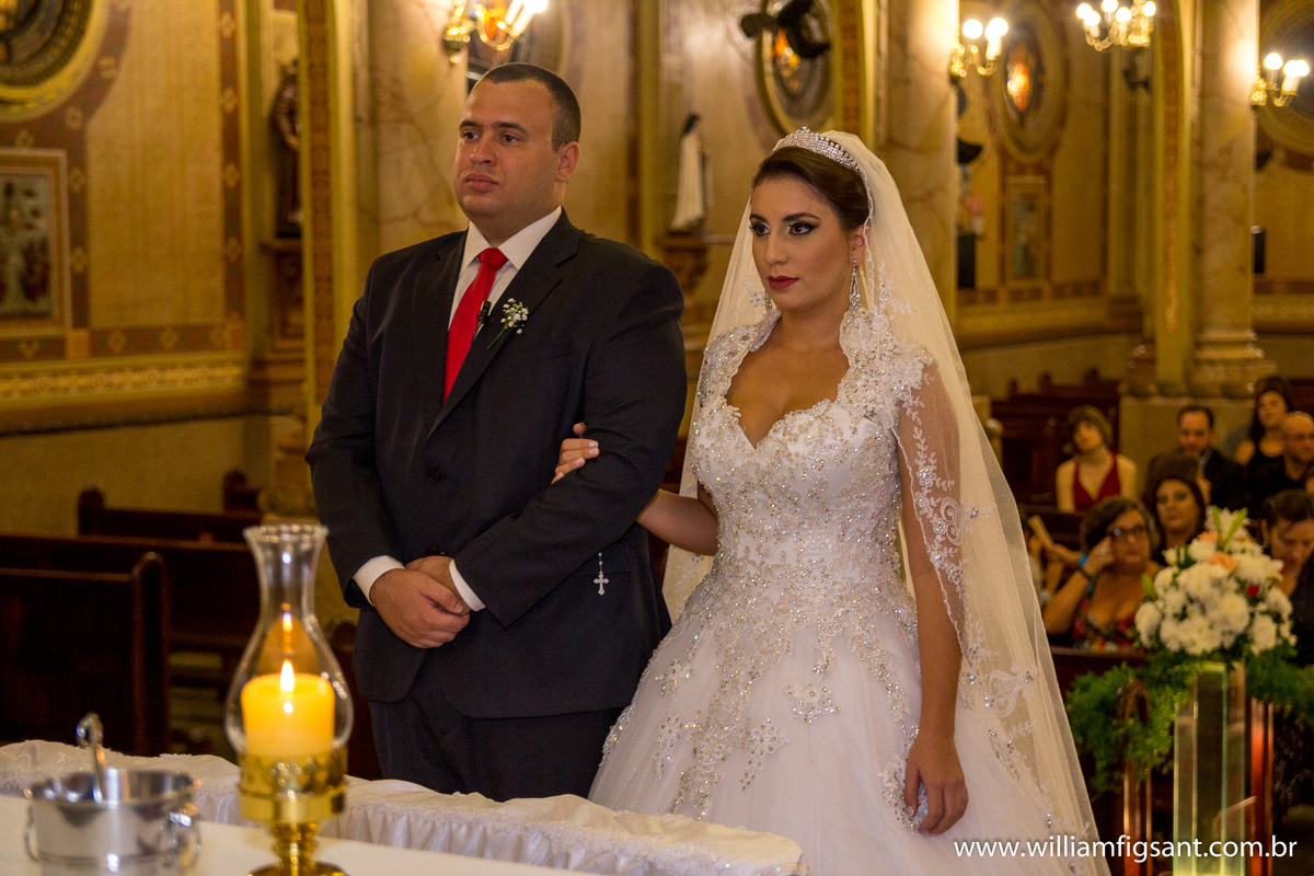 cerimônia de casamento paróquia sagrado coração de jesus
