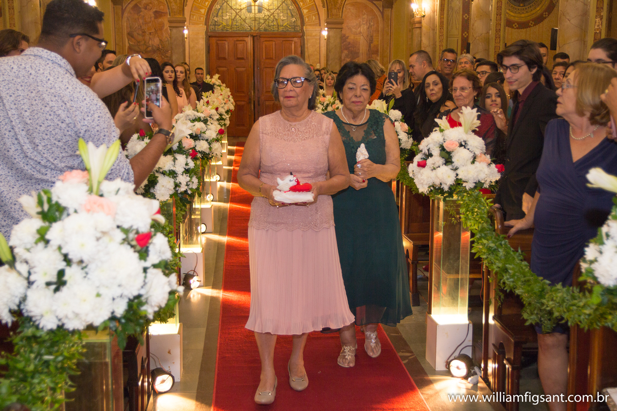 cerimônia de casamento paróquia sagrado coração de jesus