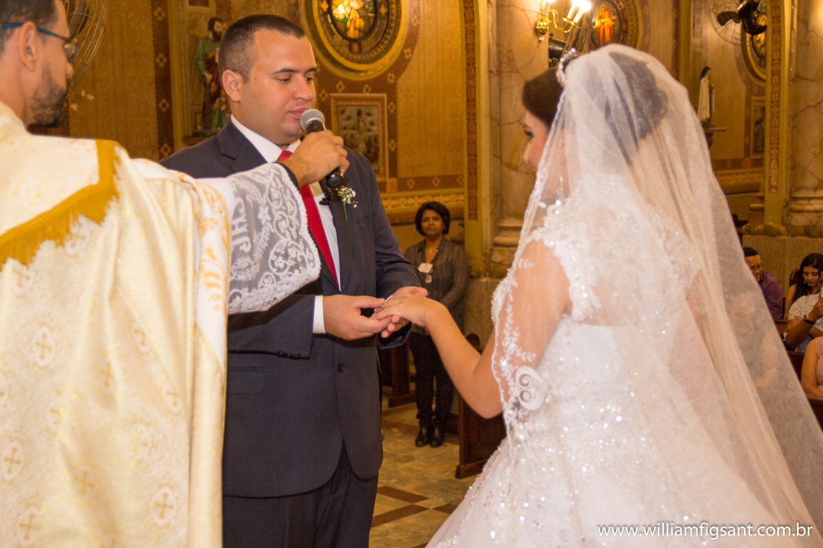 cerimônia de casamento paróquia sagrado coração de jesus