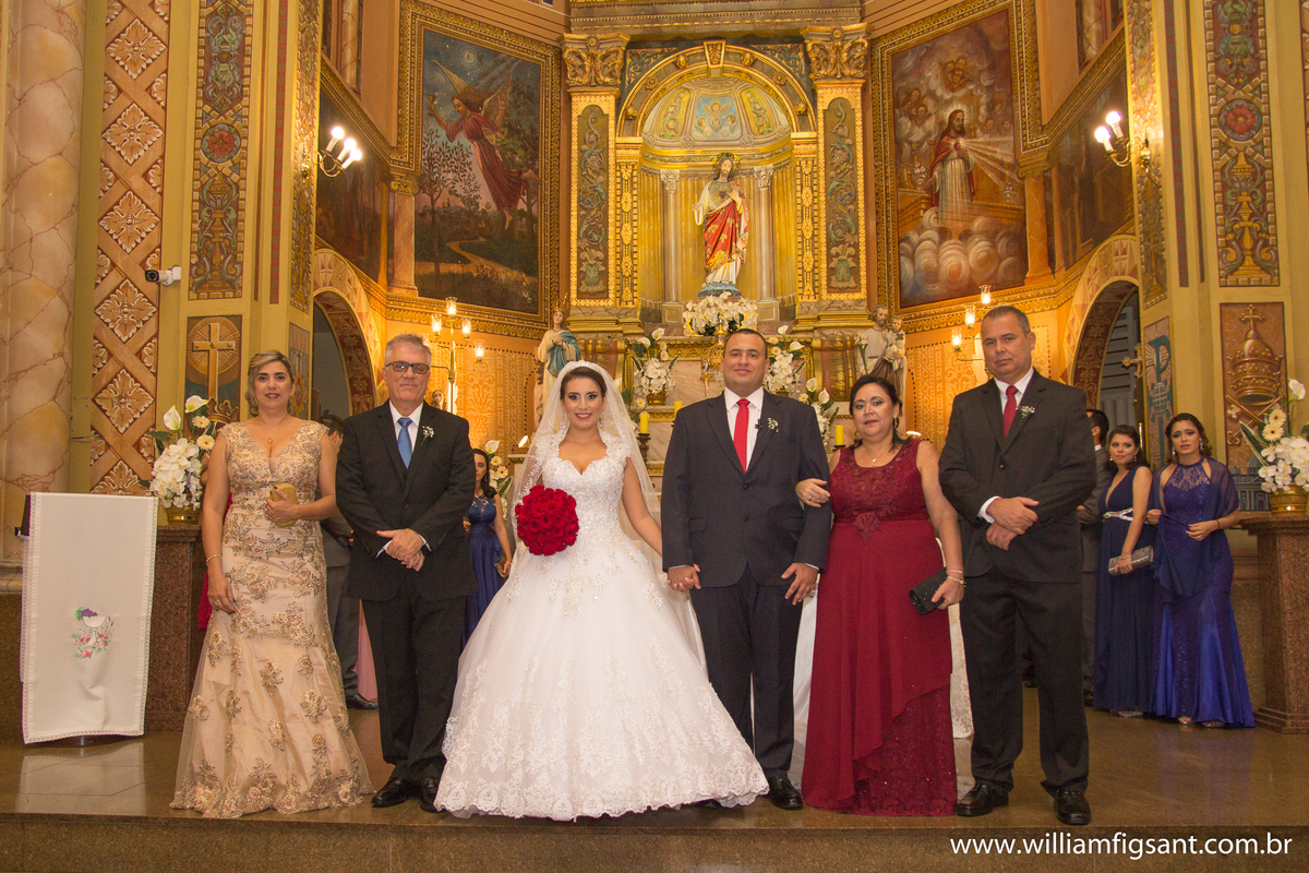 cerimônia de casamento paróquia sagrado coração de jesus