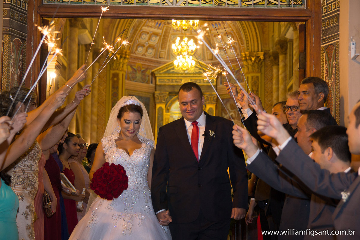 cerimônia de casamento paróquia sagrado coração de jesus