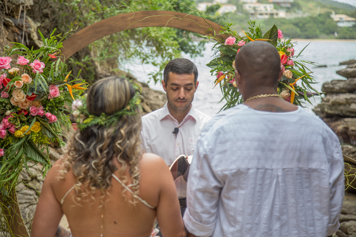 beach wedding brazil buzios