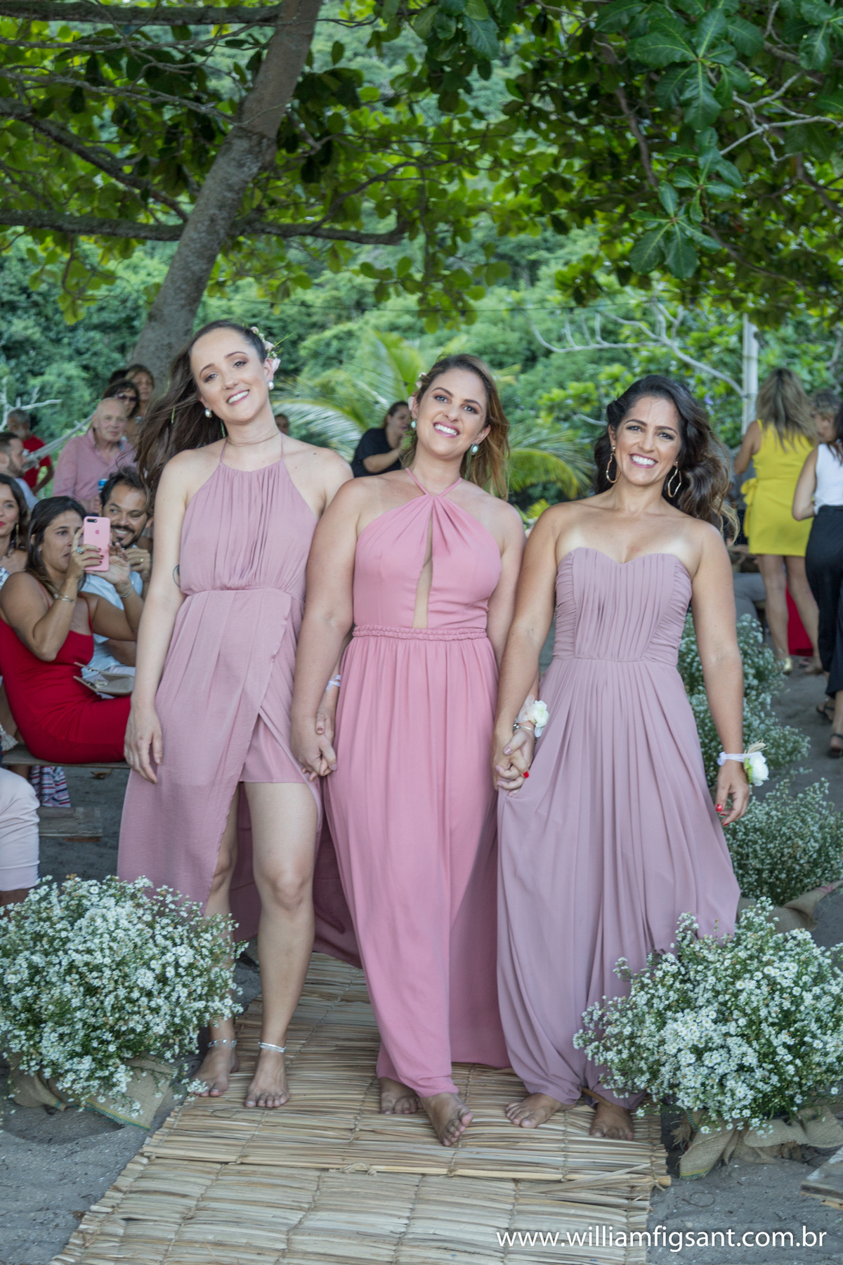 padrinhos casamento na praia