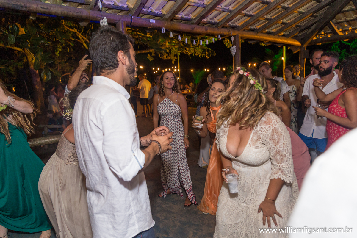padrinhos casamento na praia RJ