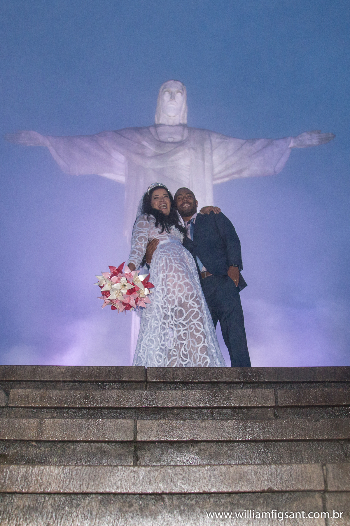 fotos de casamento no cristo redentor