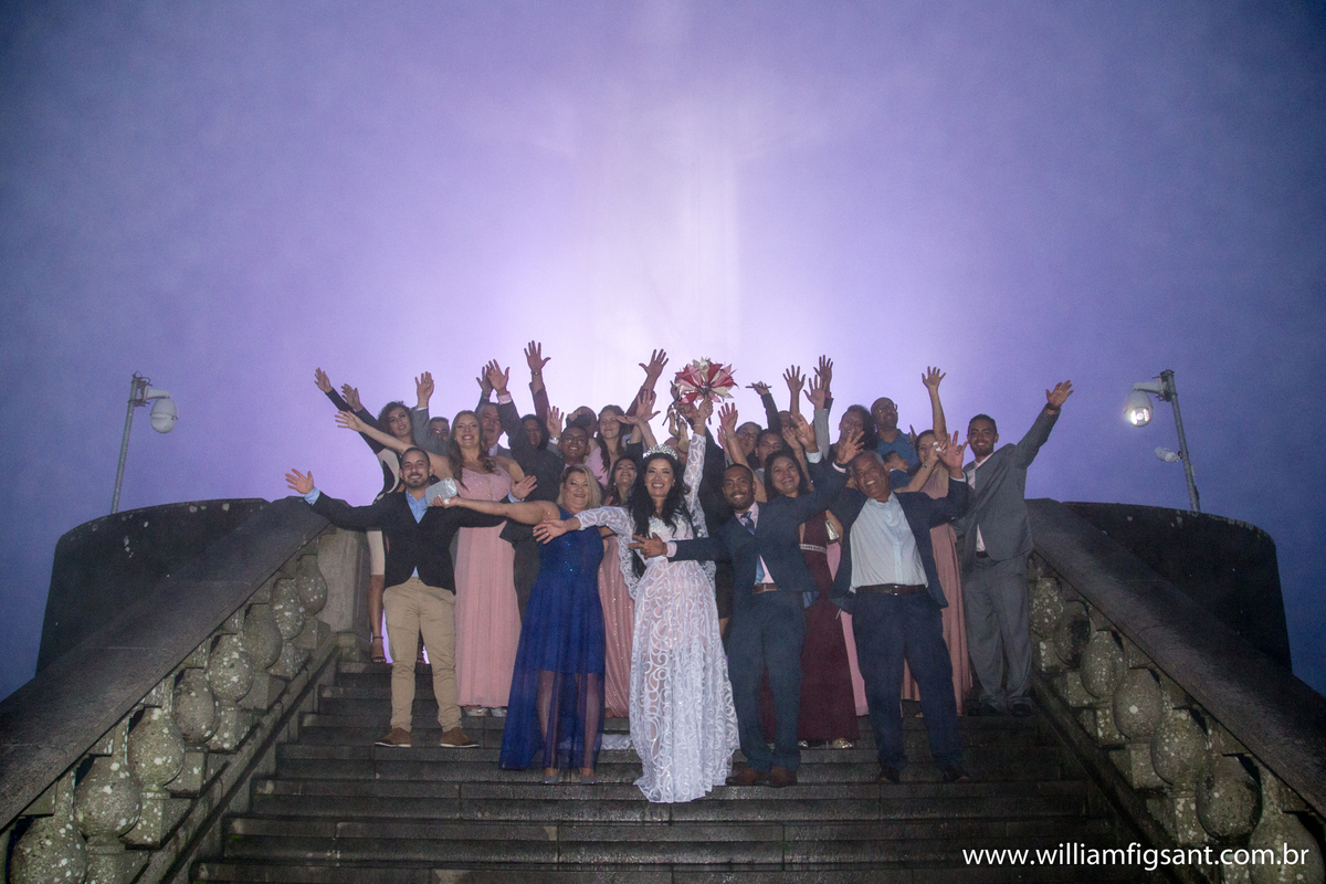 fotos de casamento no cristo redentor