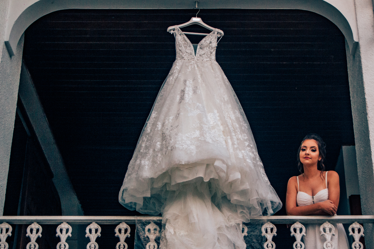 making of noiva solar de gração