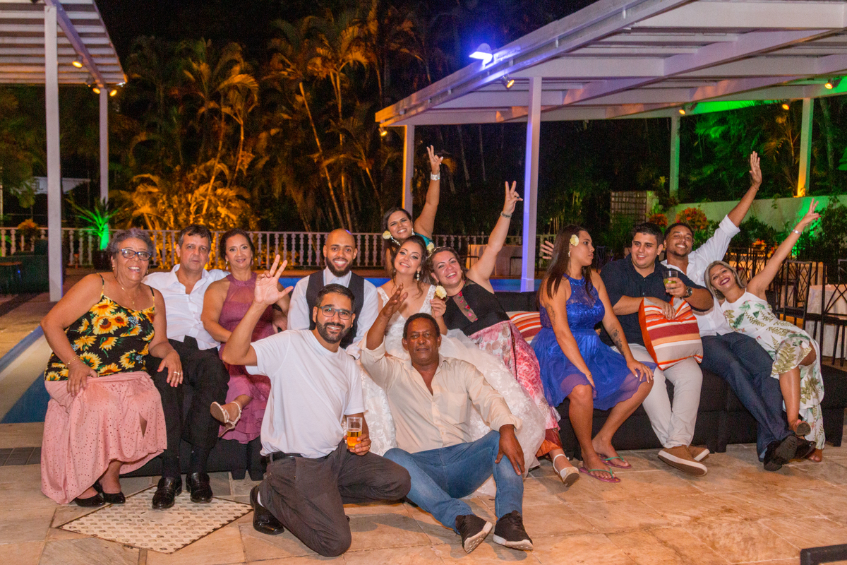 Festa de casamento  solar de gração