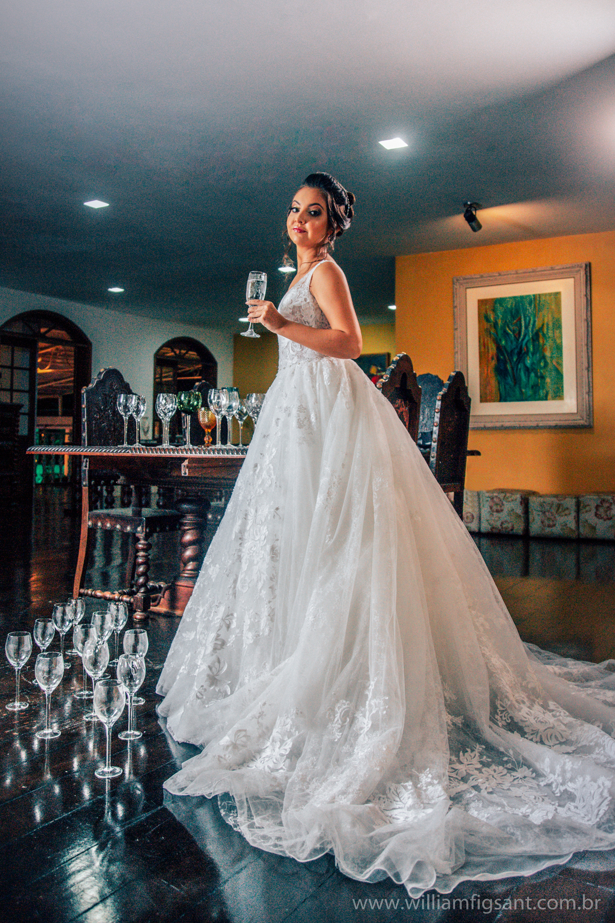 making of noiva solar de gração