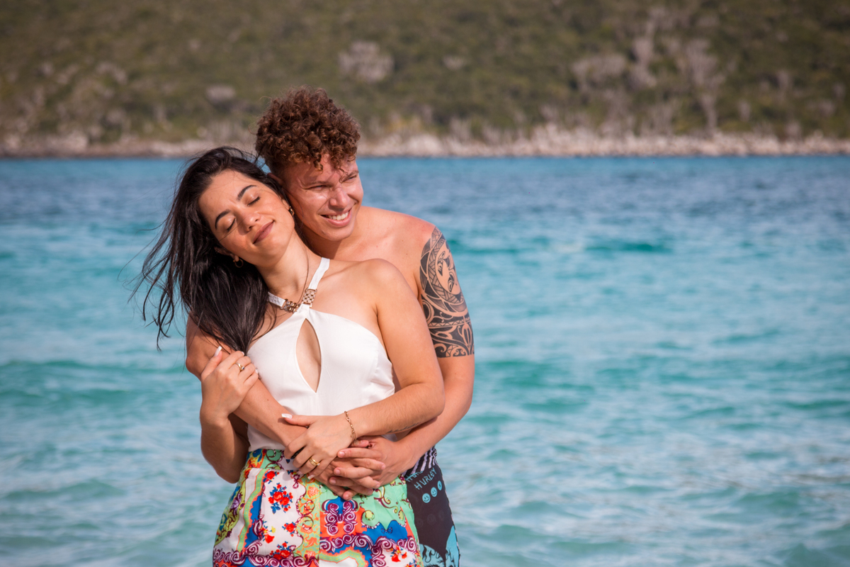 ensaio de casal arraial do cabo