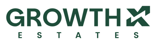 Logotipo de growthx estate