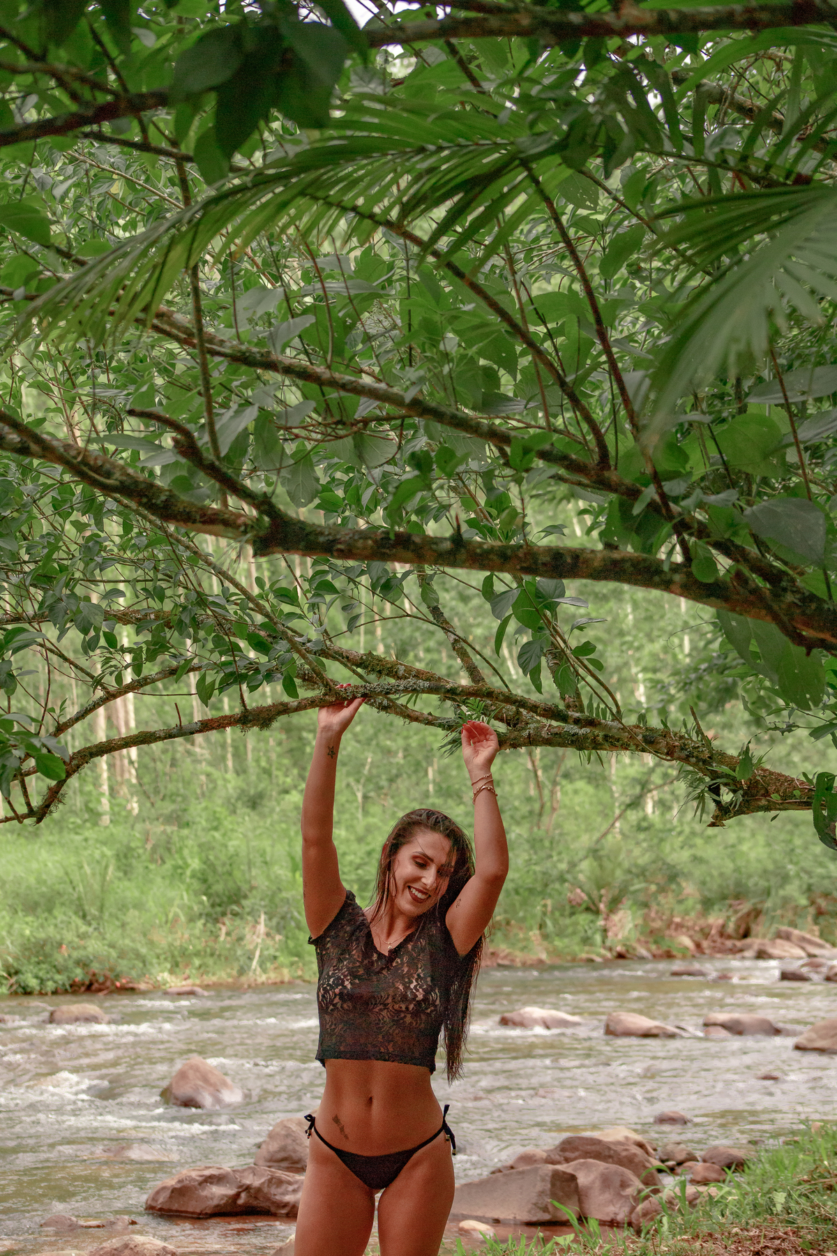 ensaio feminino na natureza