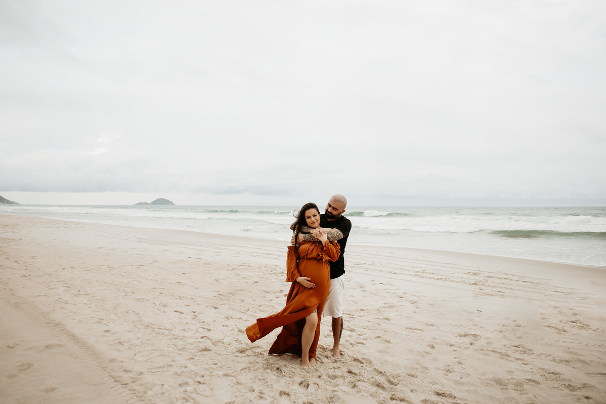 Ensaio Gestante Fabielle Metz Fotografia - Florianópolis