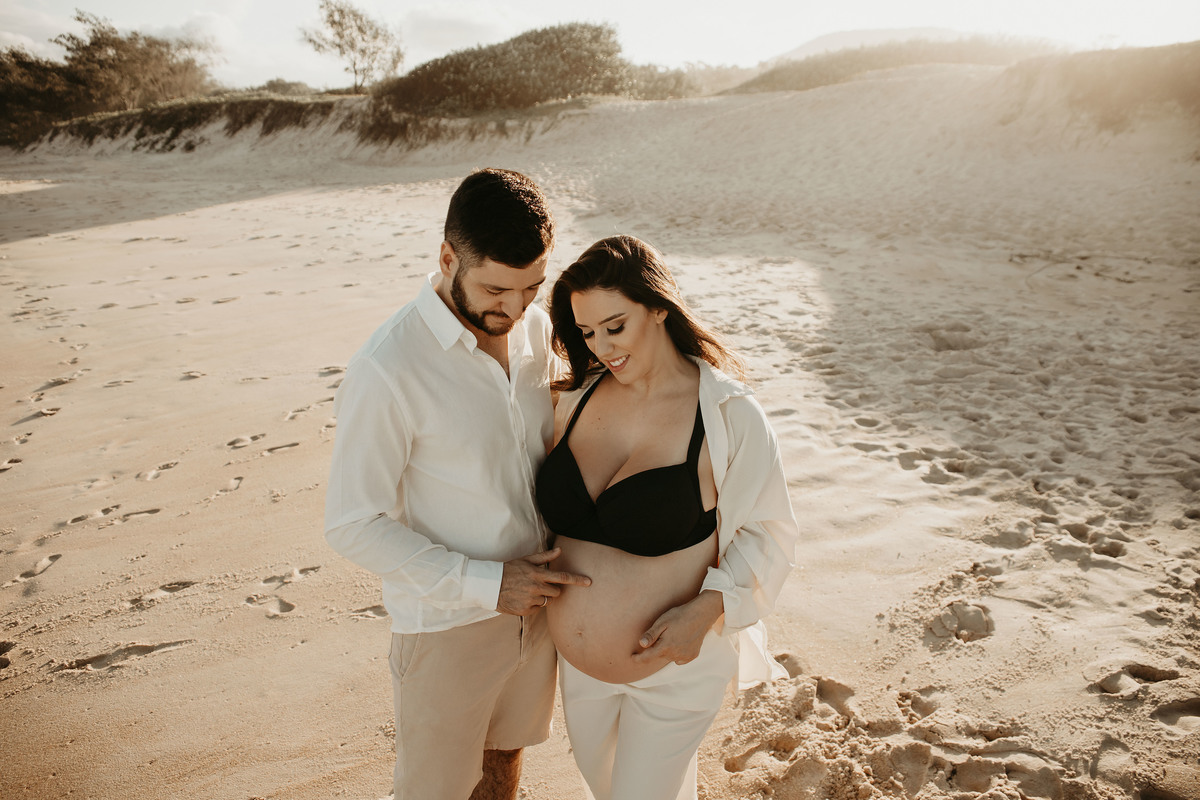 Ensaio Gestante Fabielle Metz Fotografia - Florianópolis