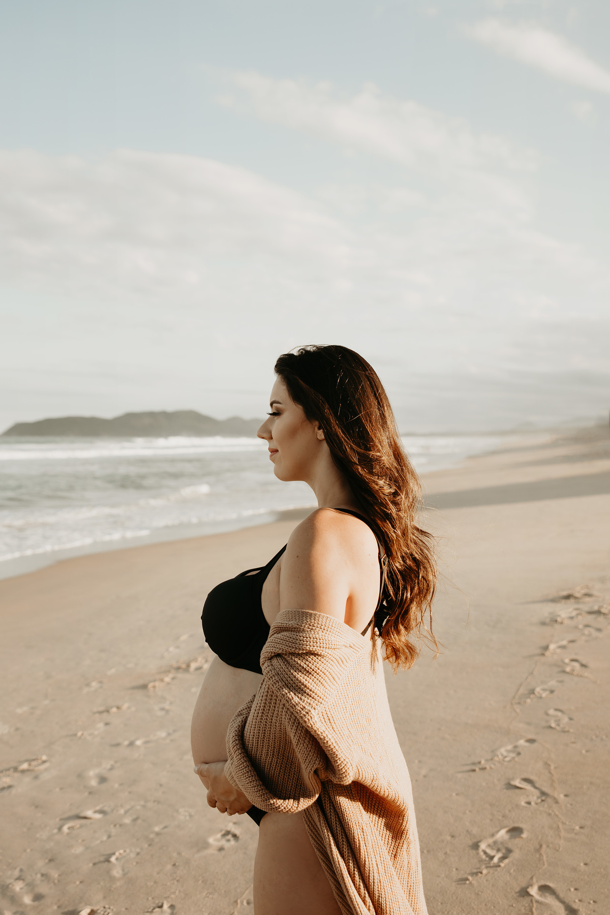 Ensaio Gestante Fabielle Metz Fotografia - Florianópolis