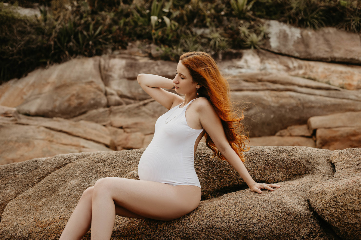 Ensaio Gestante Fabielle Metz Fotografia - Florianópolis