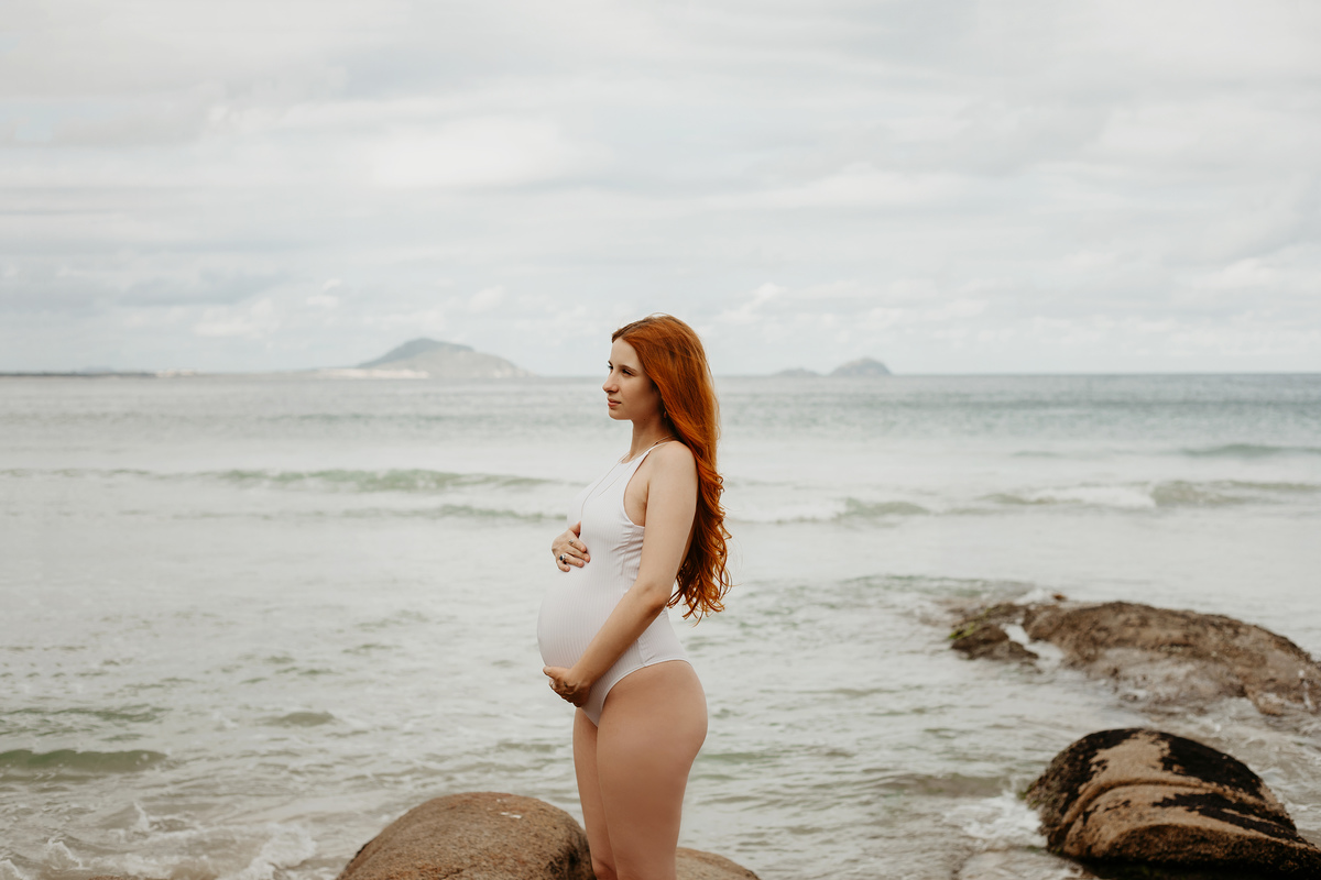 Ensaio Gestante Fabielle Metz Fotografia - Florianópolis