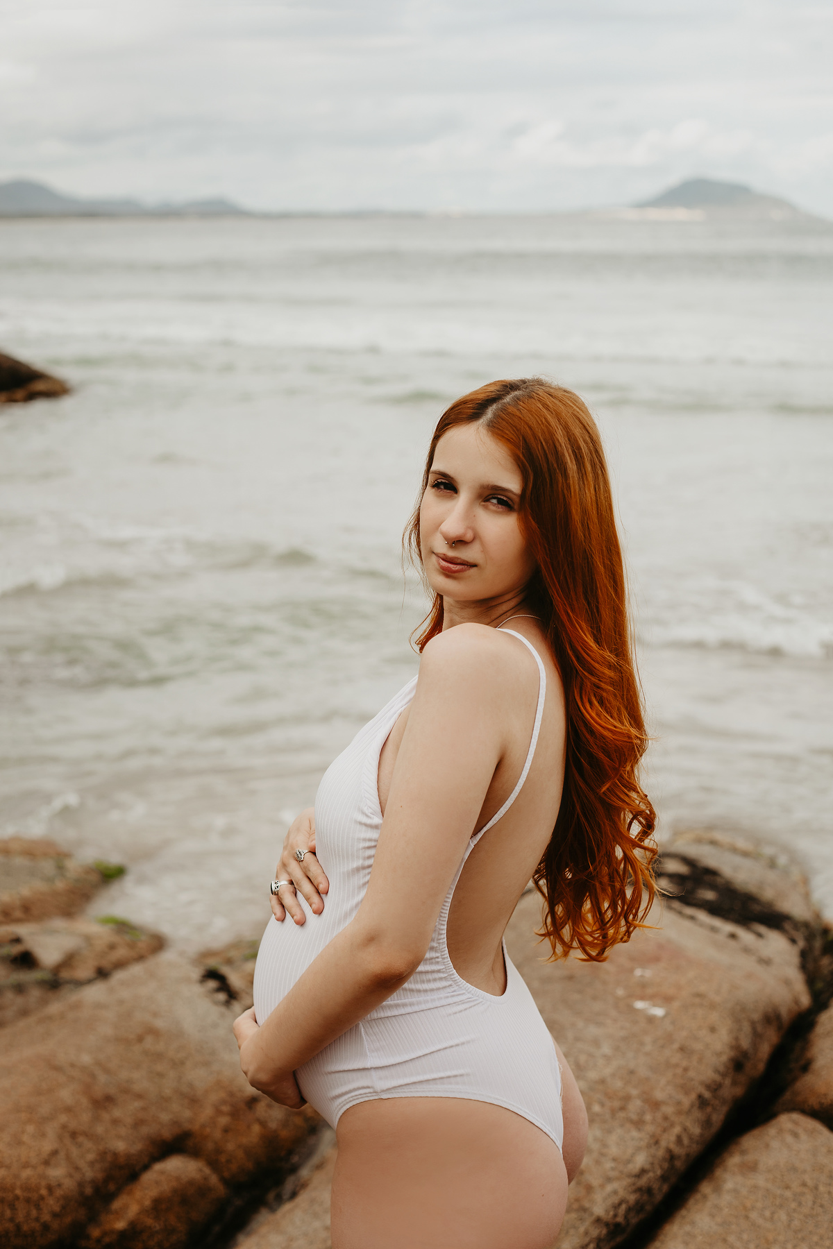 Ensaio Gestante Fabielle Metz Fotografia - Florianópolis