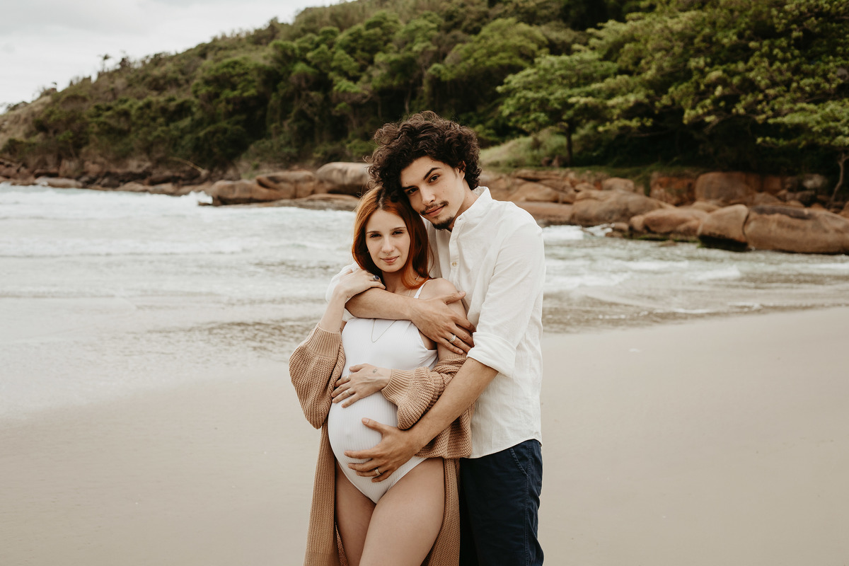 Ensaio Gestante Fabielle Metz Fotografia - Florianópolis