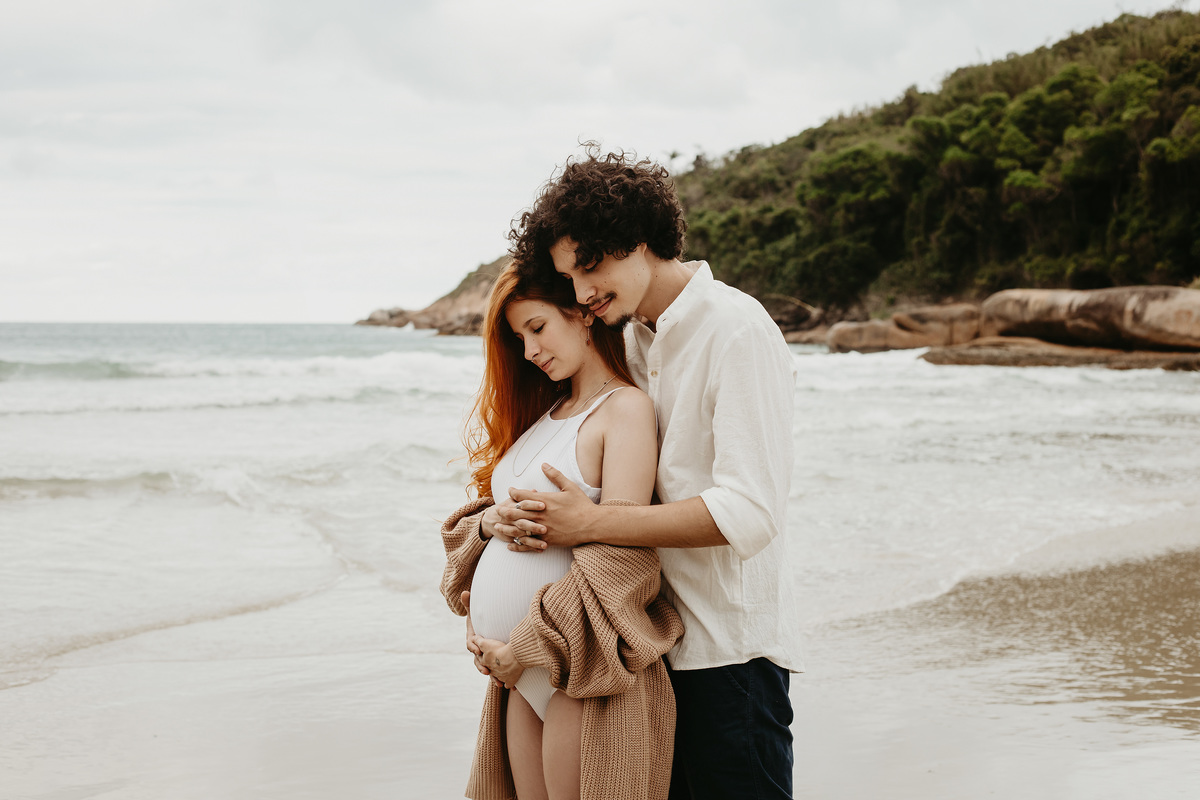 Ensaio Gestante Fabielle Metz Fotografia - Florianópolis