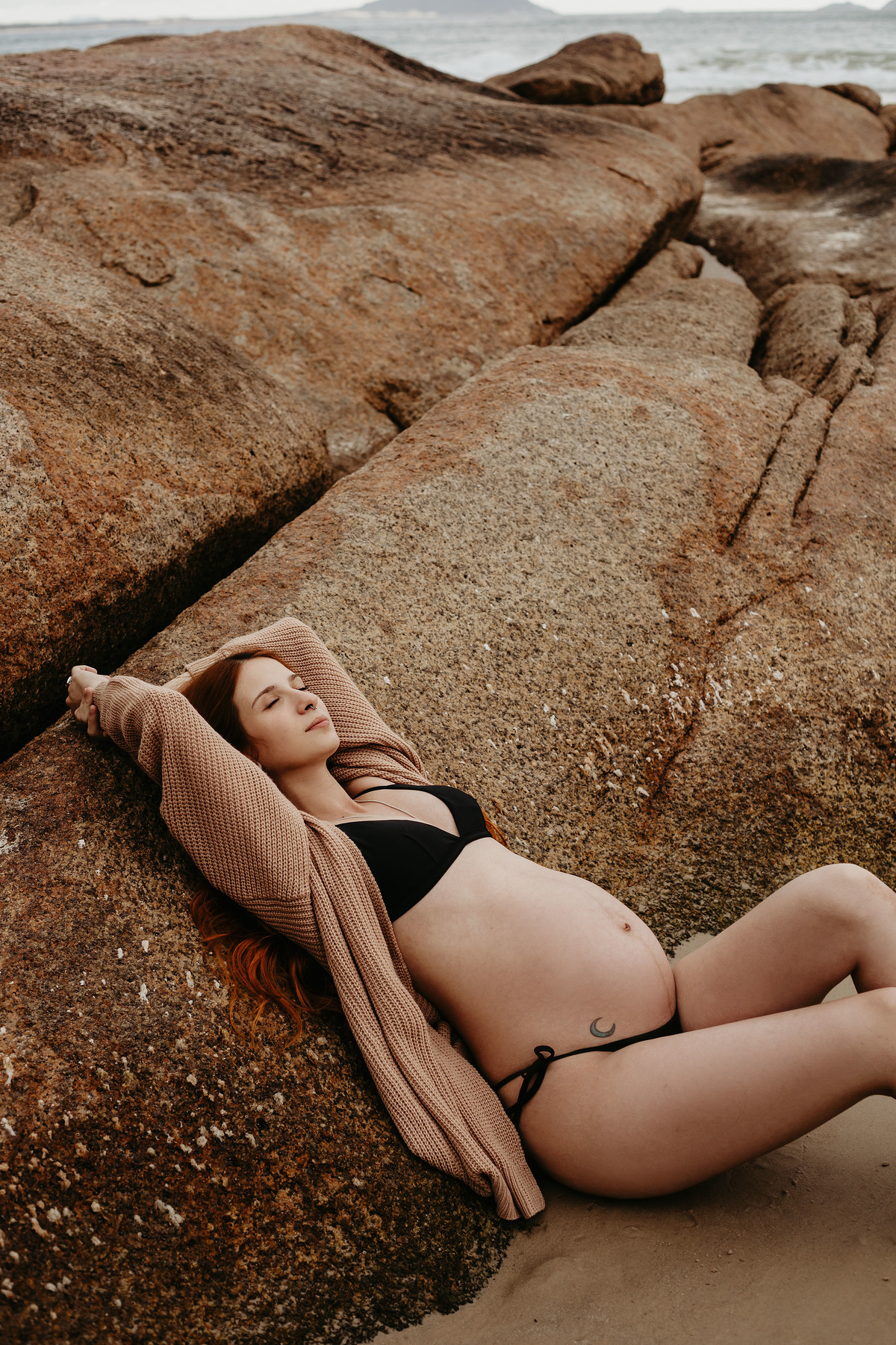 Ensaio Gestante Fabielle Metz Fotografia - Florianópolis