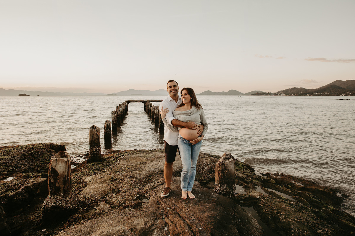 Ensaio Gestante Fabielle Metz Fotografia - Florianópolis
