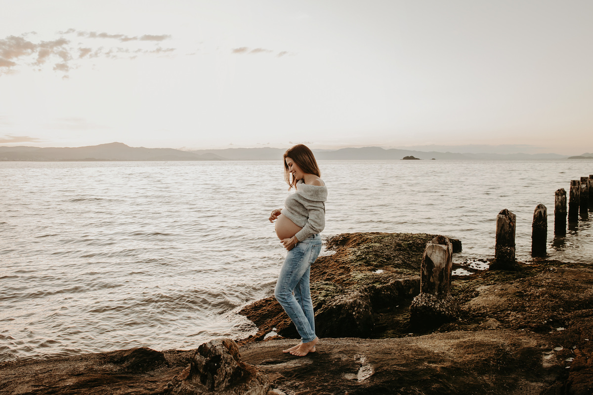 Ensaio Gestante Fabielle Metz Fotografia - Florianópolis